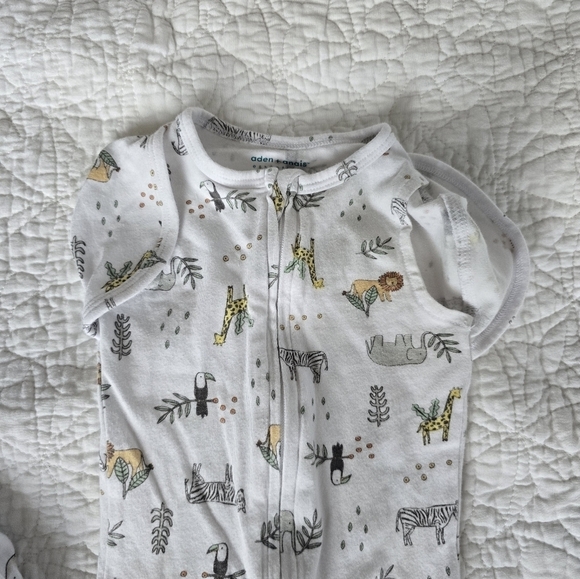 Aden + Anais Zippered Easy Wrap and Snug Swaddle 0-3 Months - Picture 2 of 8